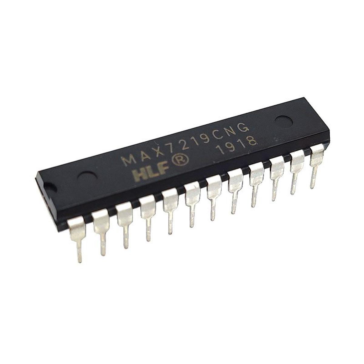 MAX7219CNG MAX7219 7219 24Pin 8-Digit LED Display Driver IC Leads