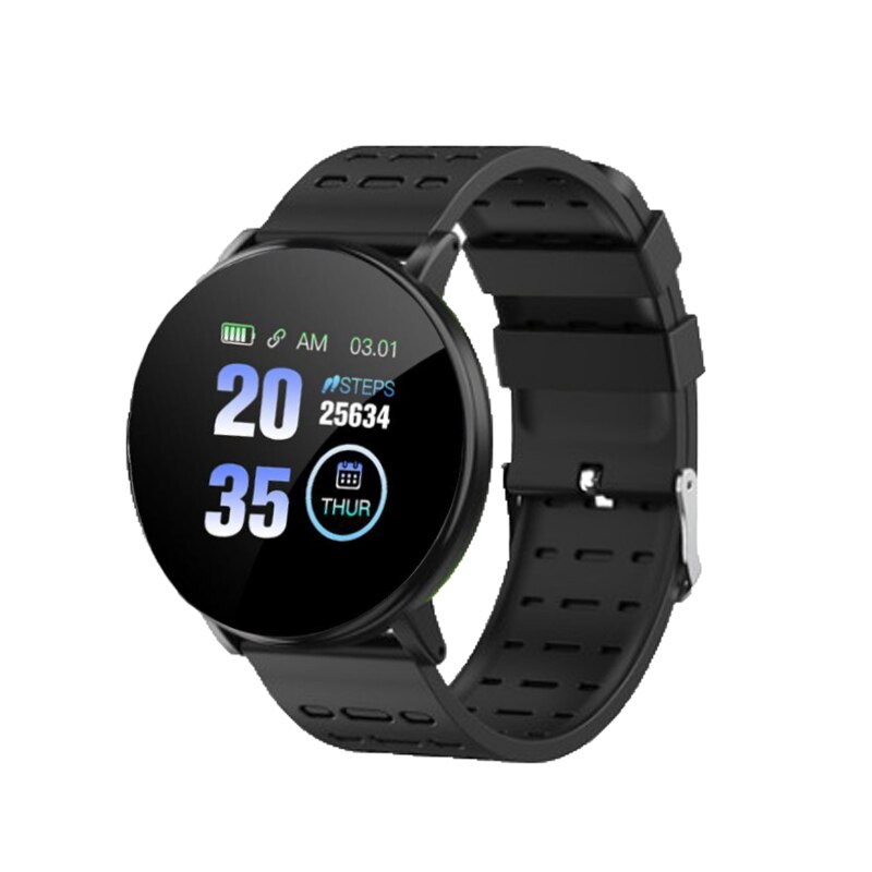 New 119Plus Smart Watch Men Blood Pressure Smartwatch Women Watch Sport Tracker WhatsApp For Android Ios PK B57 116 D13 M4. 