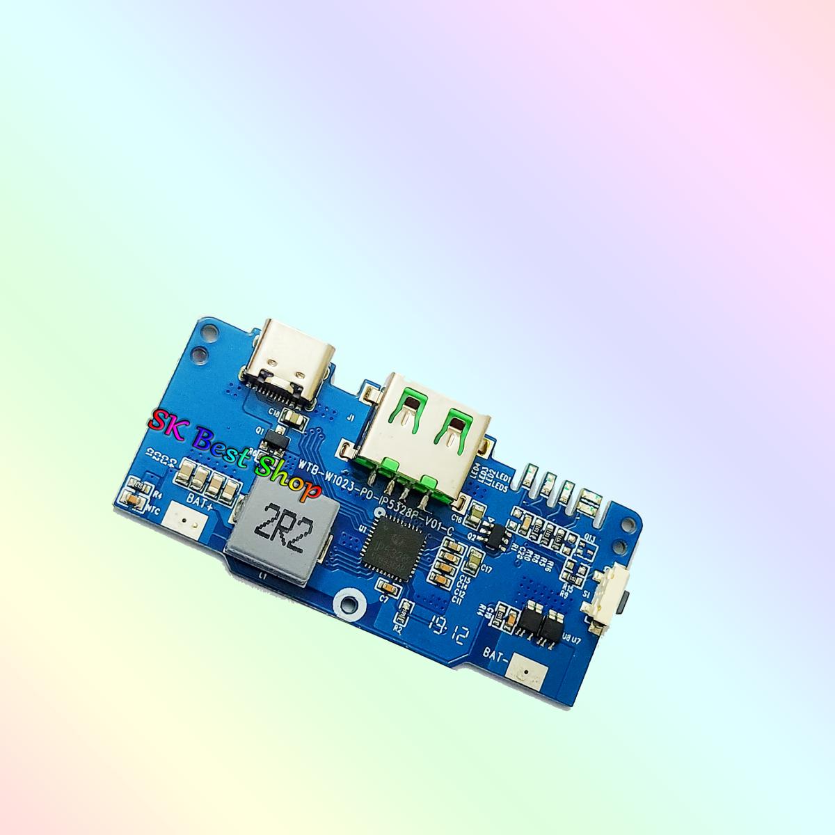 Quick Charge Power Bank Circuit Fast Charging  Input Type C Charging Port Power Bank Circuit