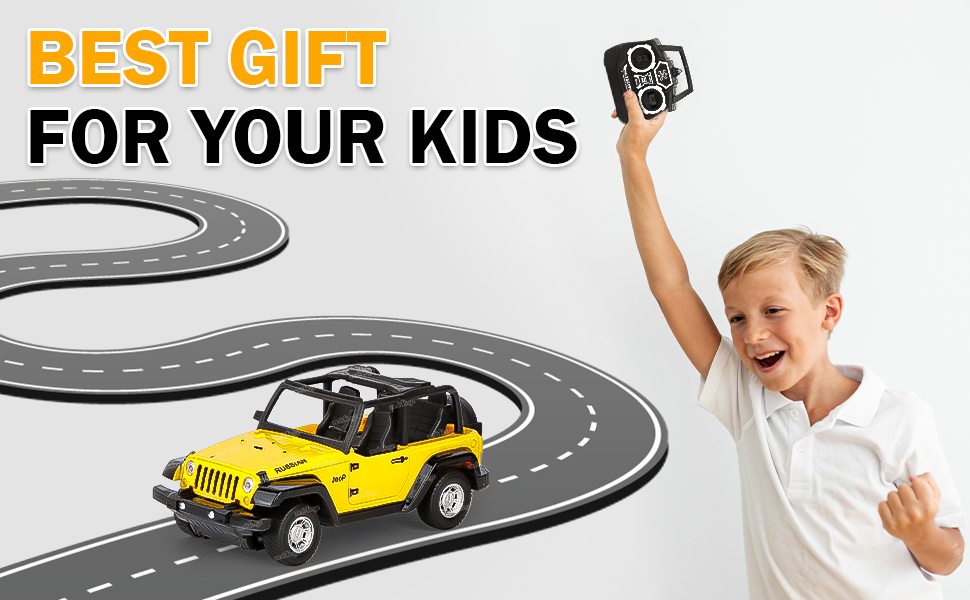 Zest Toyz RC Car Remote Control Toys for Boys USB Rechargable