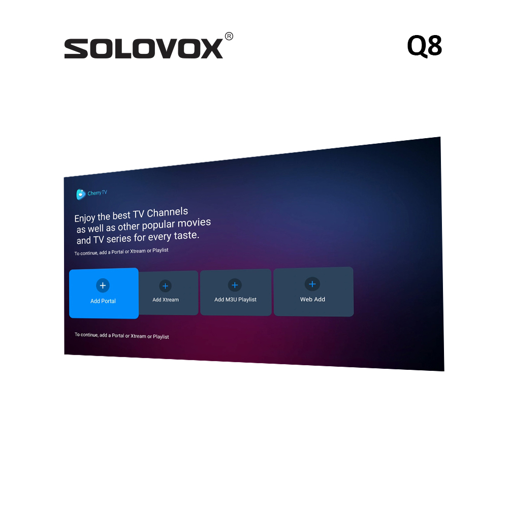 SOLOVOX Q8 TV Android 11 Cherry Box 4G 32G S905Y4 Quad Core WIFI 5G Dual STALKERID Media Player AV1 4K XTREAM Decoder. 