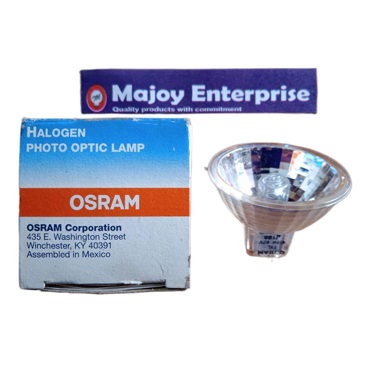 OSRAM FXL 410W 82V 93526 Halogen Photo Optic Lamp GY5.3 Warm Color, Made in Mexico