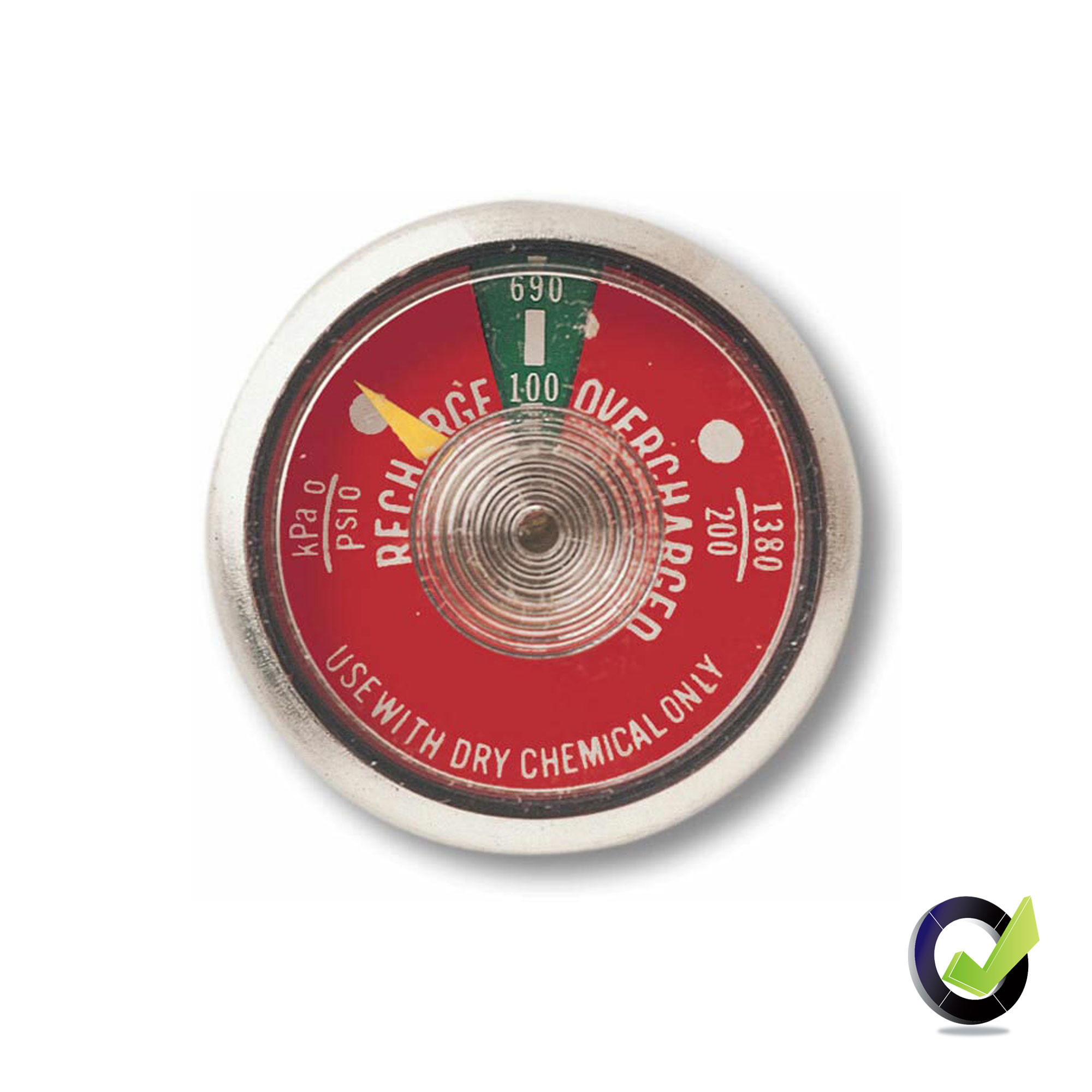 Fire Extinguisher DCP Valve Pressure Guage 5Kg ABC Big Meter ABC Extinguisher Meter. 