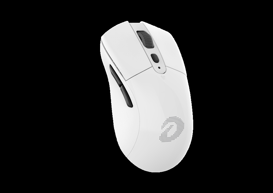 Dareu A918X White 2.4ghz Wireless Gaming Mouse 75 gram With 7 Programmable Buttons. 