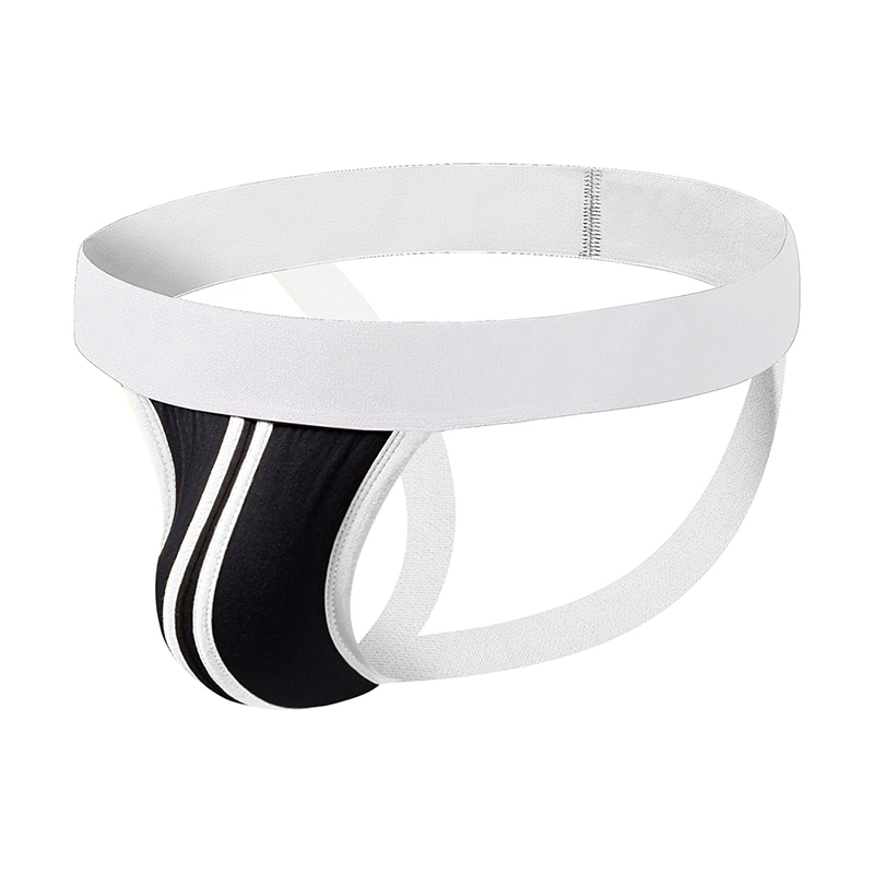 CMENIN Soft LOGO Modal Men Underwear thongs Mens Jockstrap Popular Thongs And G strings CMENIN Soft Stripe Innerwear BP166