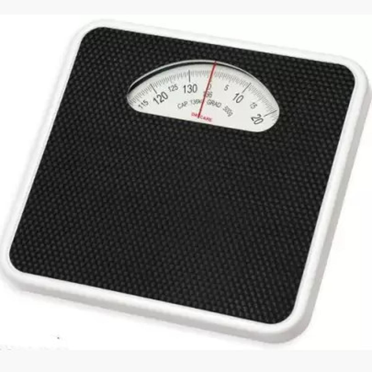LAICA Mechanical Bathroom Scales for Body Weight, 110Kg Capacity
