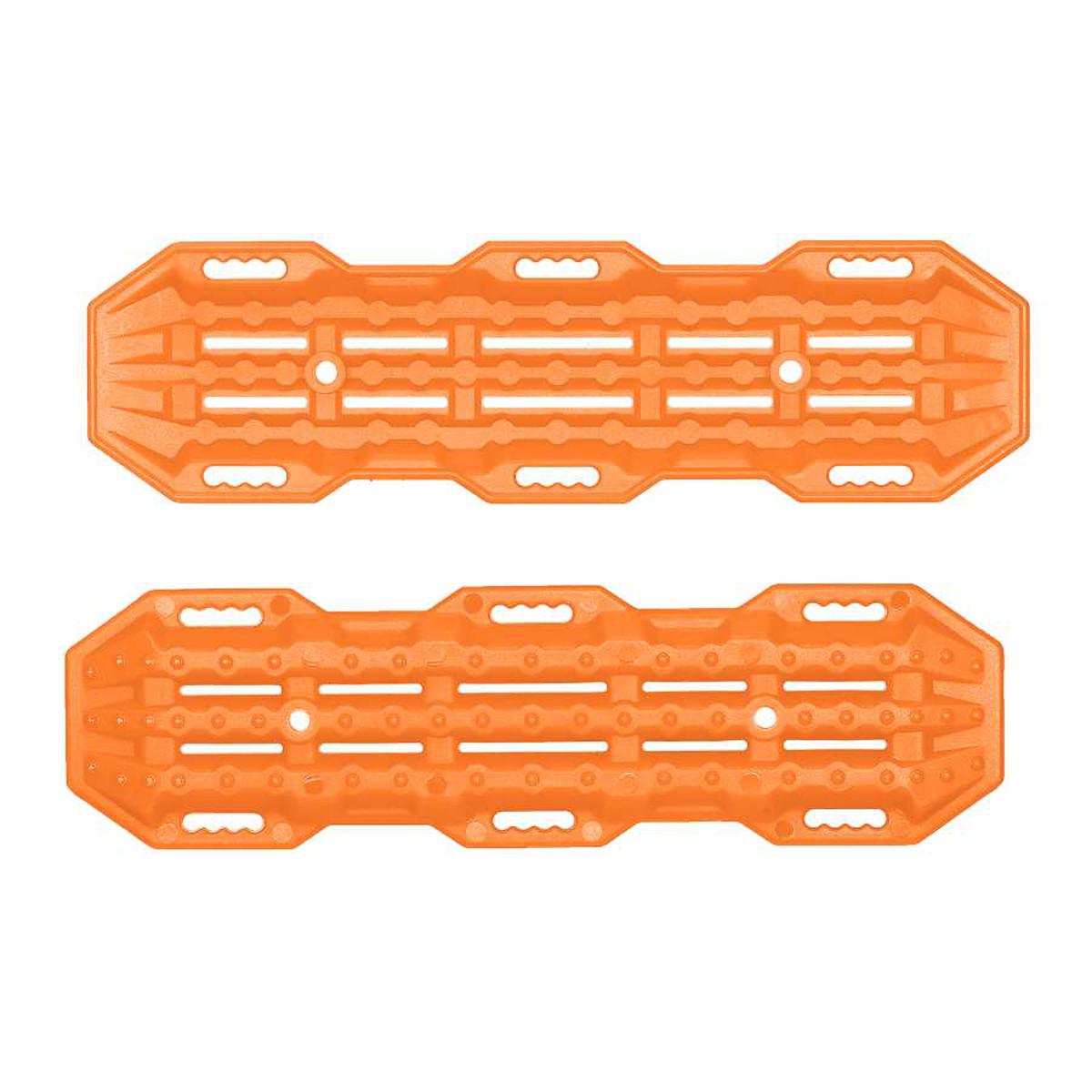 2Pcs Plastic Sand Ladder Recovery Ramps d for 1:10 RC Crawler Axial SCX10 Tamiya CC01 TRX-4 D90 MST CFX,Orange