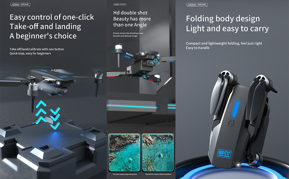 E88Max Brusless motor Drone, Dual Camera & Dual Battery With Sensor Protect Drone.. 