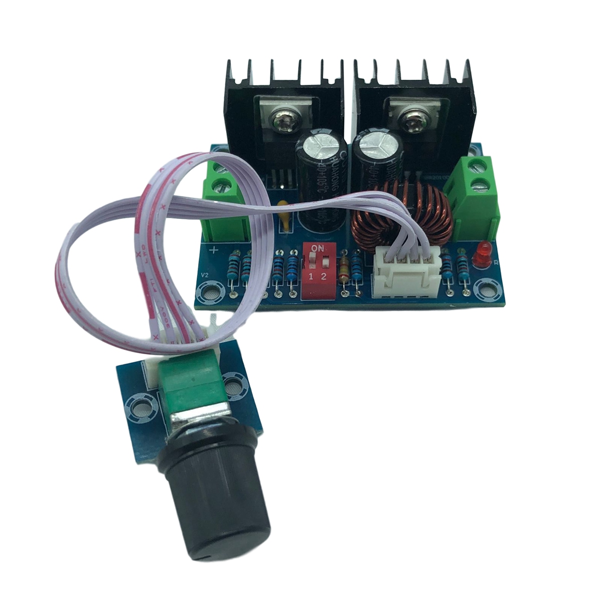XH-M405 Voltage Regulator Module Voltage Regulator Board Potentiometer Buck Module Regulator Module Regulator Plate DC4-40V