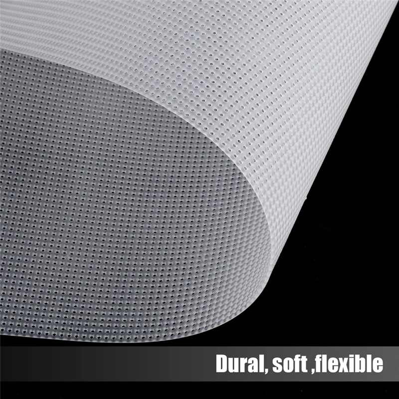 12Pcs 14 Count Plastic Mesh Canvas Sheets, Canvas Plastic Grid Sheet. 