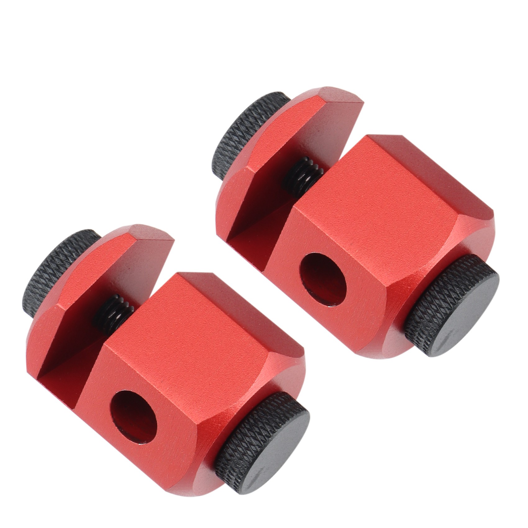 2Pcs Stair Gauges for Framing Square - Extra Tall Framing Jigs-Red. 