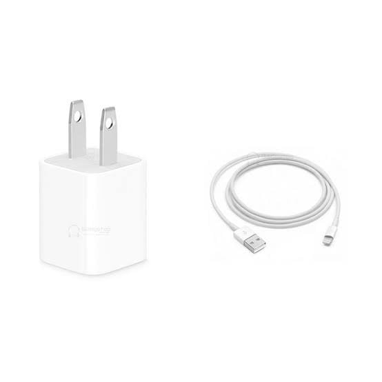 watt Charger with USB Cable for Iphone 5/6/6+/7/7+/8/8+