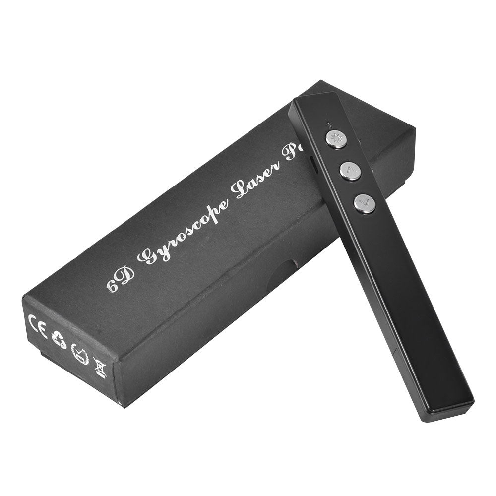 PPT Flip Pen Wireless Presenter PPT Clicker Multifunction Electronic Projection Pen Laser Flip Pen Remote Control PR-20 White. 