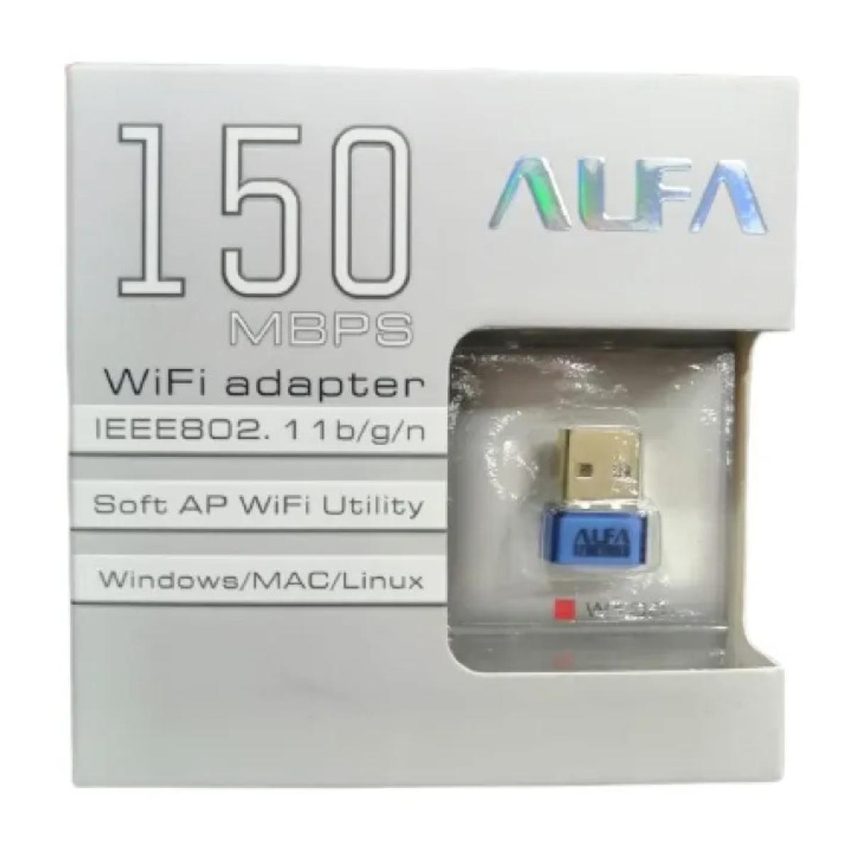 ALFA NET W103 USB Wireless-N Adapter 150mbs