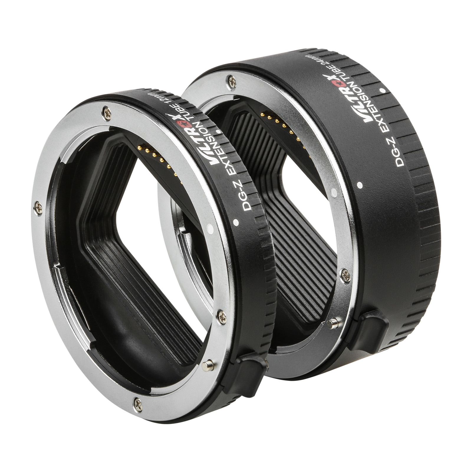 Viltrox DG-Z Automatic Macro Extension Tubes 12mm 24mm Full Frame Metal Adapter Ring Auto Focus Auto Exposure TTL Metering Compatible with Nikon Z Mount Cameras Lens Accessories. 