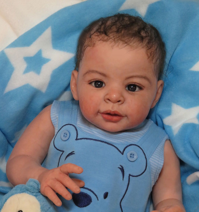 NPK 23inch Reborn Doll Kit Jaylan Lifesize Toddler Limited Edition