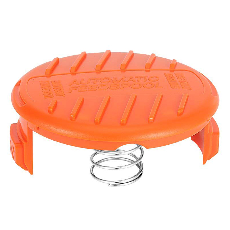 Delicate product 8-Pack RC-100-P Replacement Spool Cap Covers and Spring for Black-Decker AFS Trimmer GH600 NST2018 CST2000. 