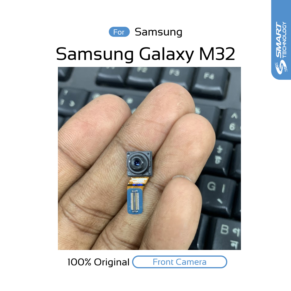 For Samsung Galaxy M32 Front Camera And Back Camera Module Replacement Parts. 