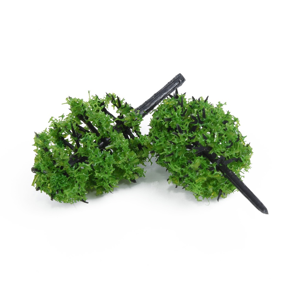 NovaNest 10pcs 5cm Train Railroad Model Trees Scale Tree Park Scenery Landscape Gifts Scenario trees. 