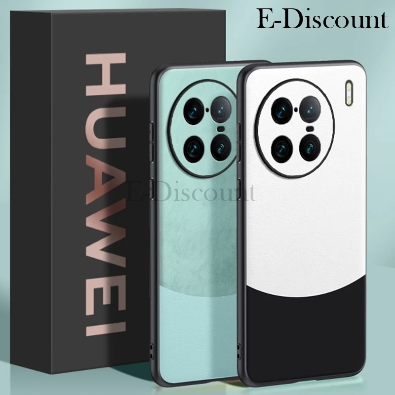 New Phone Case For VIVO X90 Pro Plus Cover 360 Degrees Protection Leather Soft Border Anti-fingerprint Color Blocking Design For VIVO X90 Pro+ Case