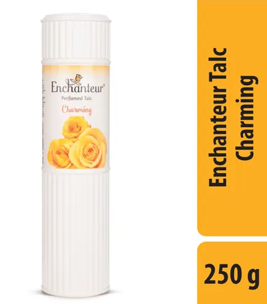 enchanteur perfumed talc charming 250g