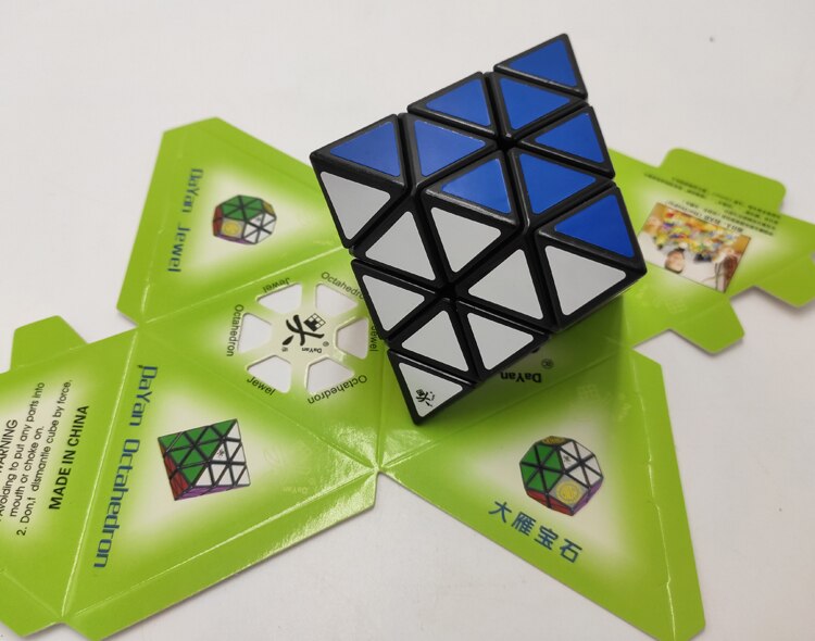 【happy one】Dayan Octahedron Black/white/Transparent Magico Toy Idea Drop Shipping. 