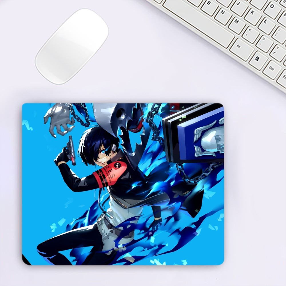 Game Persona 3 Reload P3RE S Mousepad Office Large Mouse PC Small Computer Game Keyboard Rubber Anti-slip Mice Mat. 