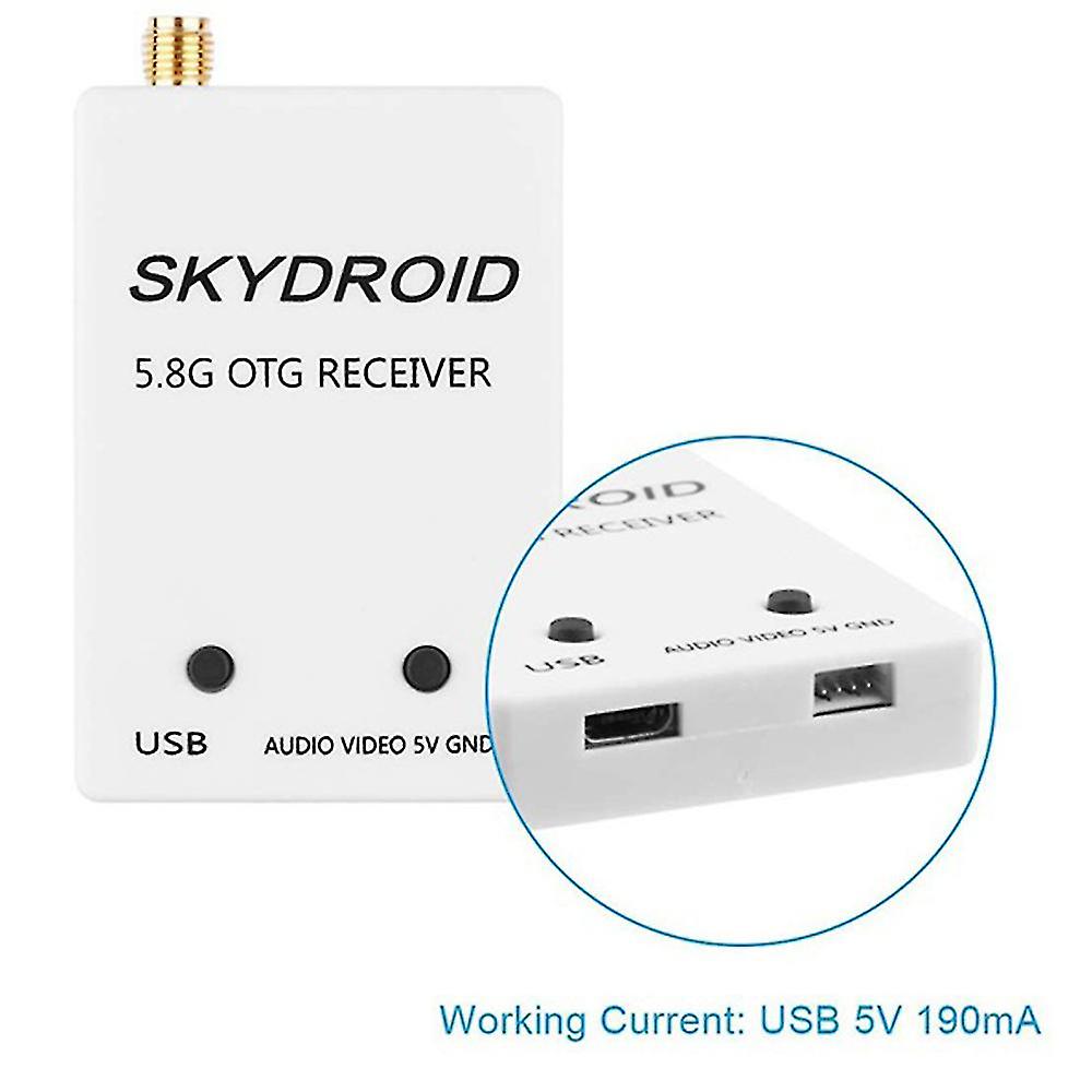 Skydroid 5.8Ghz 150CH UVC OTG Smartphone FPV Receiver for Android Tablet PC VR Headset FPV System RC Drone. 