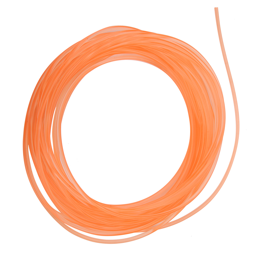 Transmission Belt Orange Smooth Surface PU Polyurethane Round for Drive. 