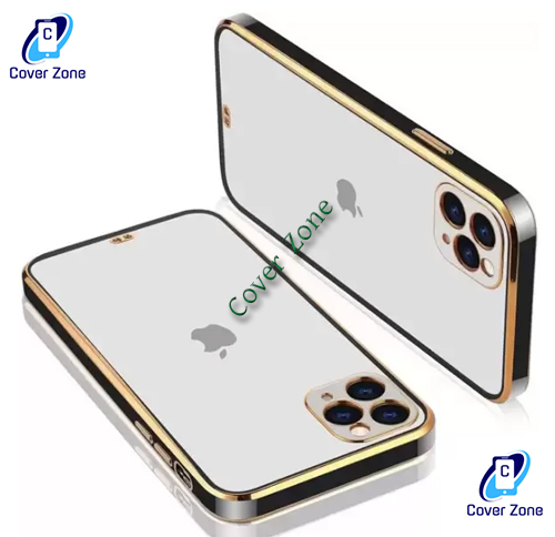 TM Global Store For iPhone 12 PRO Camera Lens Protection Colorful Frame Chrome Phone case For iPhone 12 PRO Back Cover