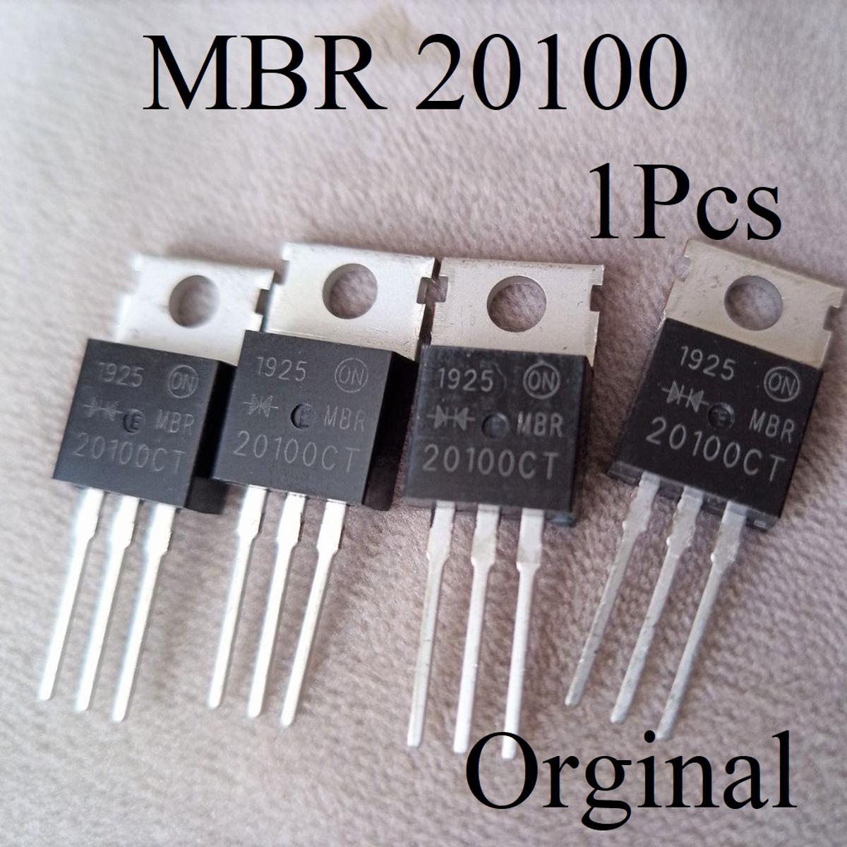 Better Quality MBR20100 Diode MBR20100CT MBR20100C 20A 100V Schottky Diode TO-222 MBR 20100 Power Rectifier Chip 3 Pin Leads