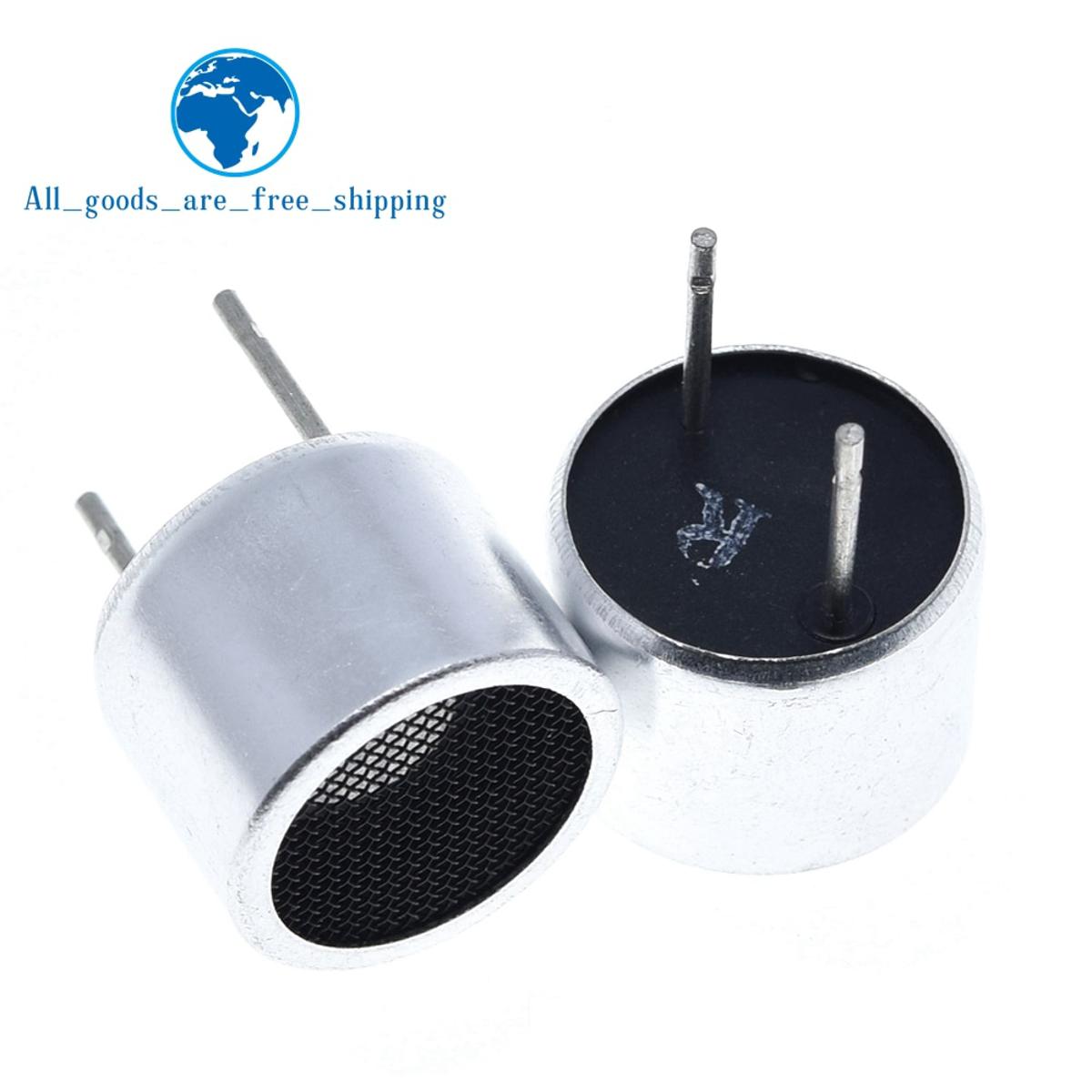 【Alizeker Mall】TZT 1 Pair TCT40-16R/T 40KHZ Ultrasonic Transducer Sensor 16mm Ultrasonic Probe