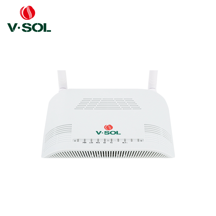 V-sol V2802GW Xpon 1GE+1FE Wi-Fi 4 Onu + Router. 