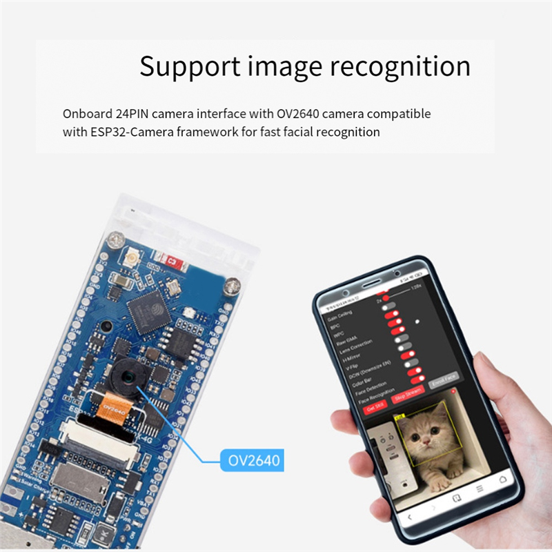 ESP32-S3 A7670E 4G Development Board Blue Board Computer Accessories Supports 4G LTE Cat-1/2G Bluetooth5 GNSS Positioning WiFi Development Board. 
