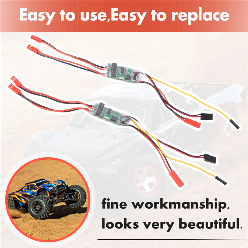 Dual Way Bidirectional Brushed Esc 2s-3s Lipo 5a Esc. 