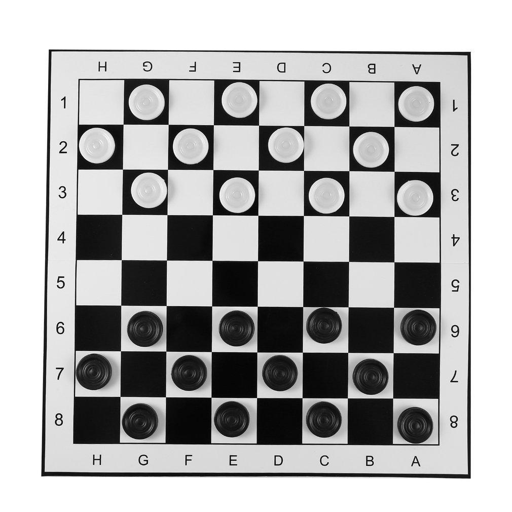 TE Plastic Checkers/Draughts Folding Chessboard International Chess Set Game  Toy: Buy Online at Best Prices in Bangladesh | Daraz.com.bd