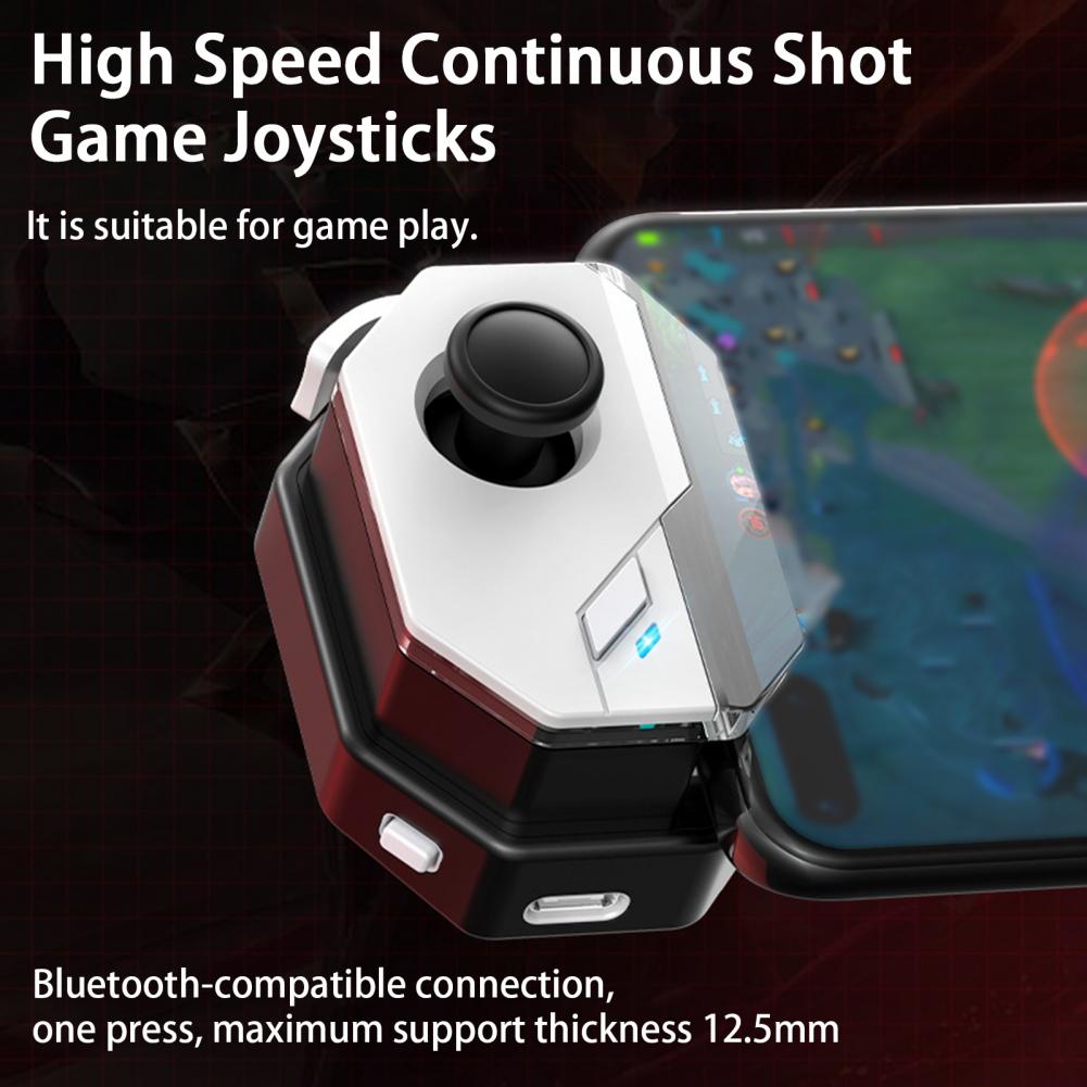 Magic MB02 Mobile Game Joystick HID MFI Model Gamepad for Android and IOS Controller Handle TYPE-C/USB/Bluetooth Connection. 