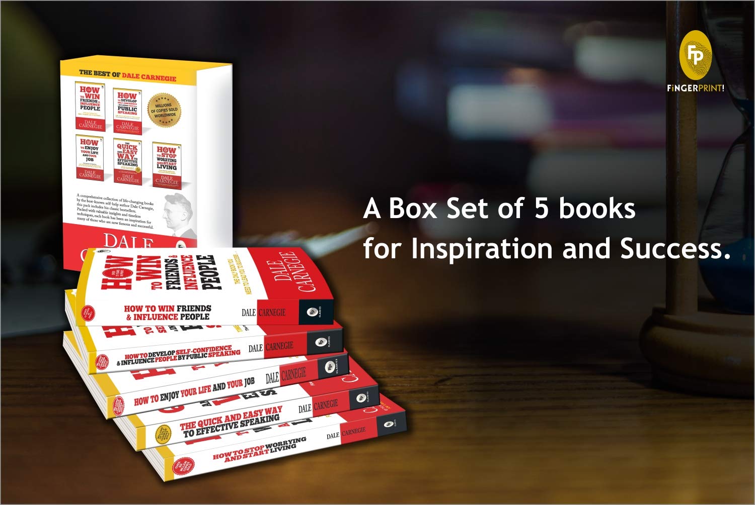 Fingerprint! Publishing The Best of Dale Carnegie (Set of 5 Books) Paperback. 