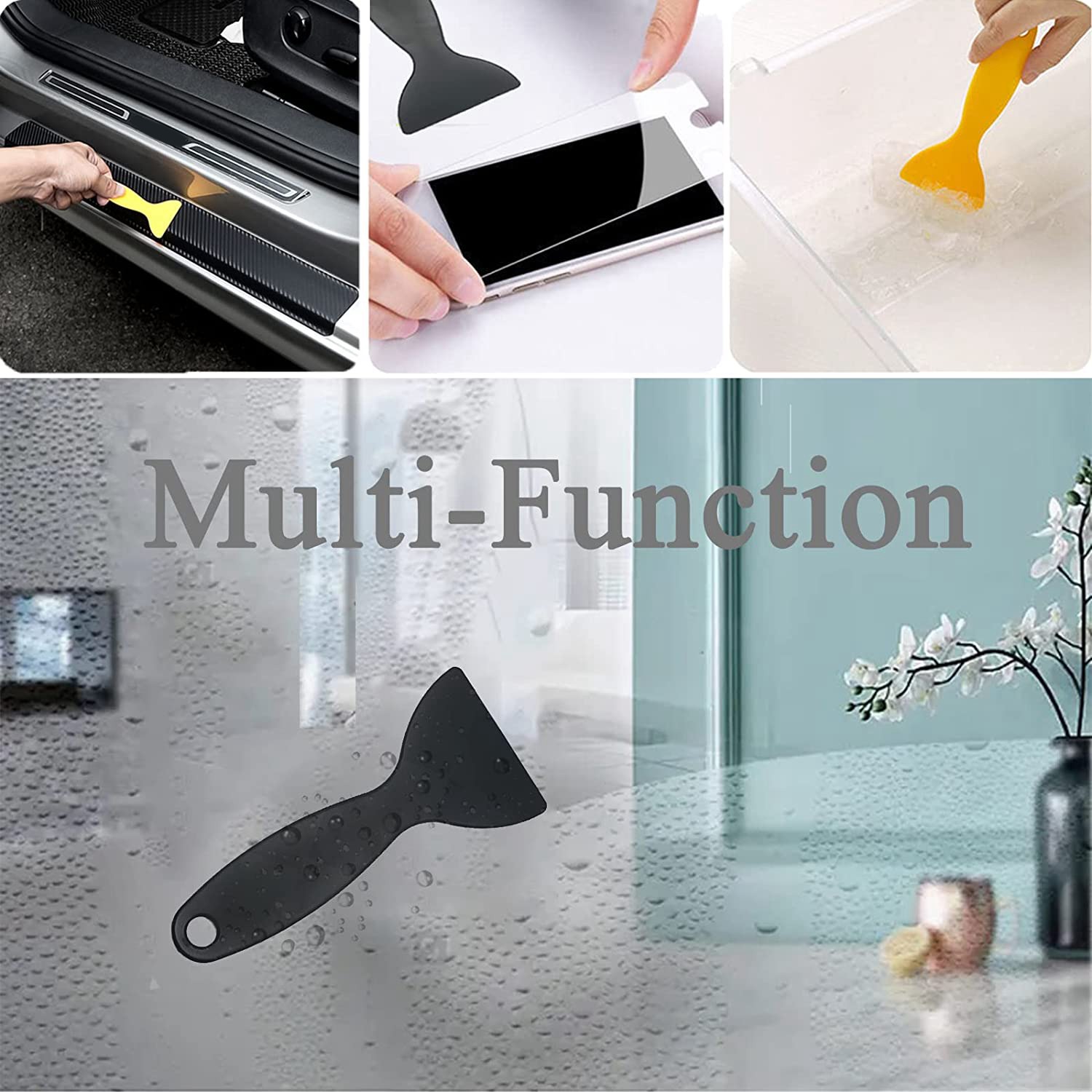 10 PCS Resin Scraper Flexible Paint Scraper Knife Air Bubble Remover Sticker Installation Tool