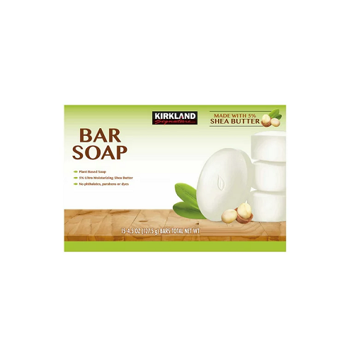 Kirkland Signature Bar Soap with Shea Butter 127.5g