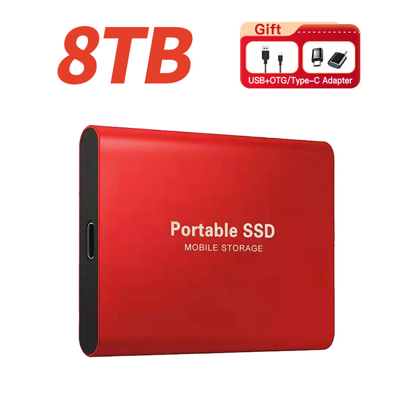 Original 2tb external hard drive 1TB portable external SSD Mini Hard Disks High-speed Drive External Solid State Hard Drive New. 