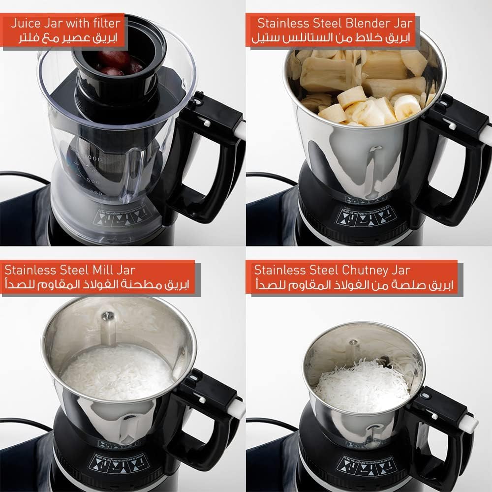 Panasonic MX-AC460 Heavy Duty Super Mixer Grinder | 1000 Watt. 