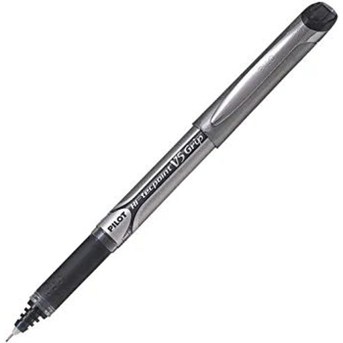 Pilot Hi Techpoint V5 Grip Black Pen pcs Pen