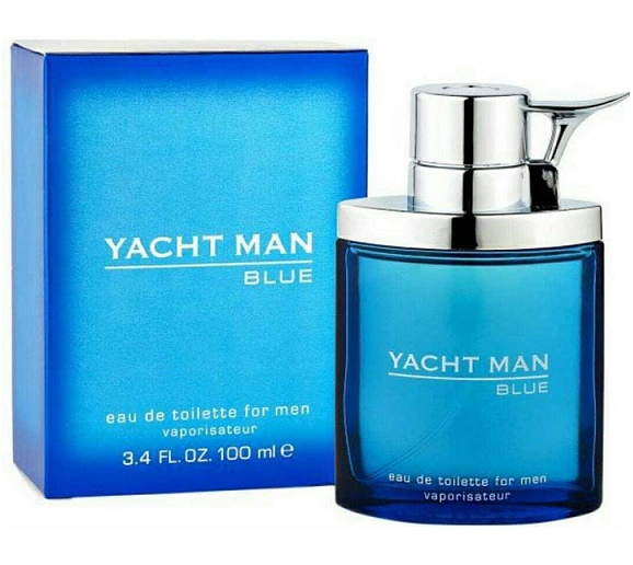 International UAE product Body perfume party scent Yacht man BLUE scent used for male - 100 ml