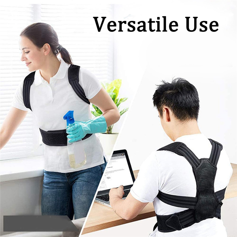 Posture Corrector,Instant Posture Corrector,Back Straightener Posture Corrector, Adjustable Back Posture Belt Easy Install L. 
