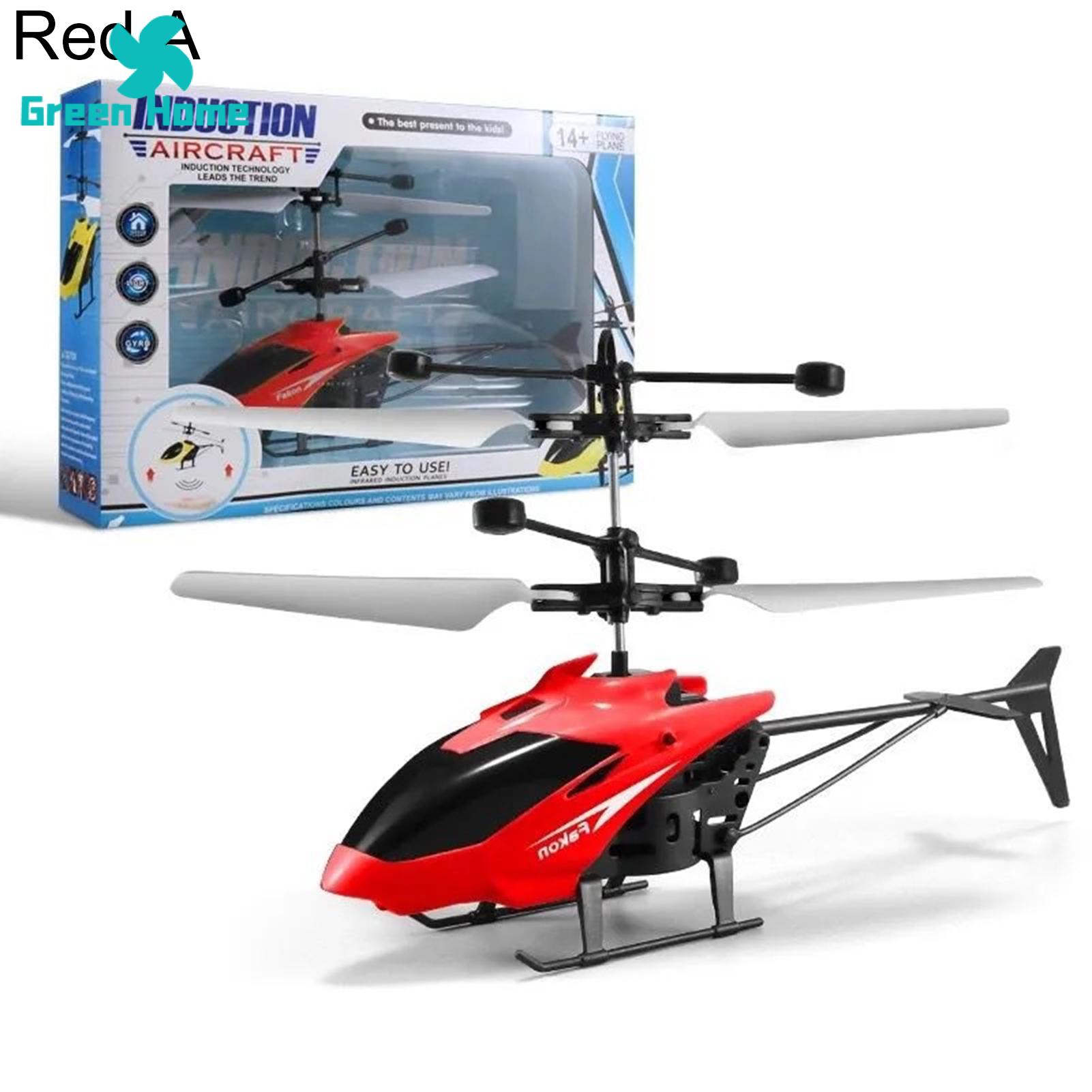 【3C VictoryEagle】Green Home Remote Control Helicopter Remote Control Airplane Helicopter Toy. 