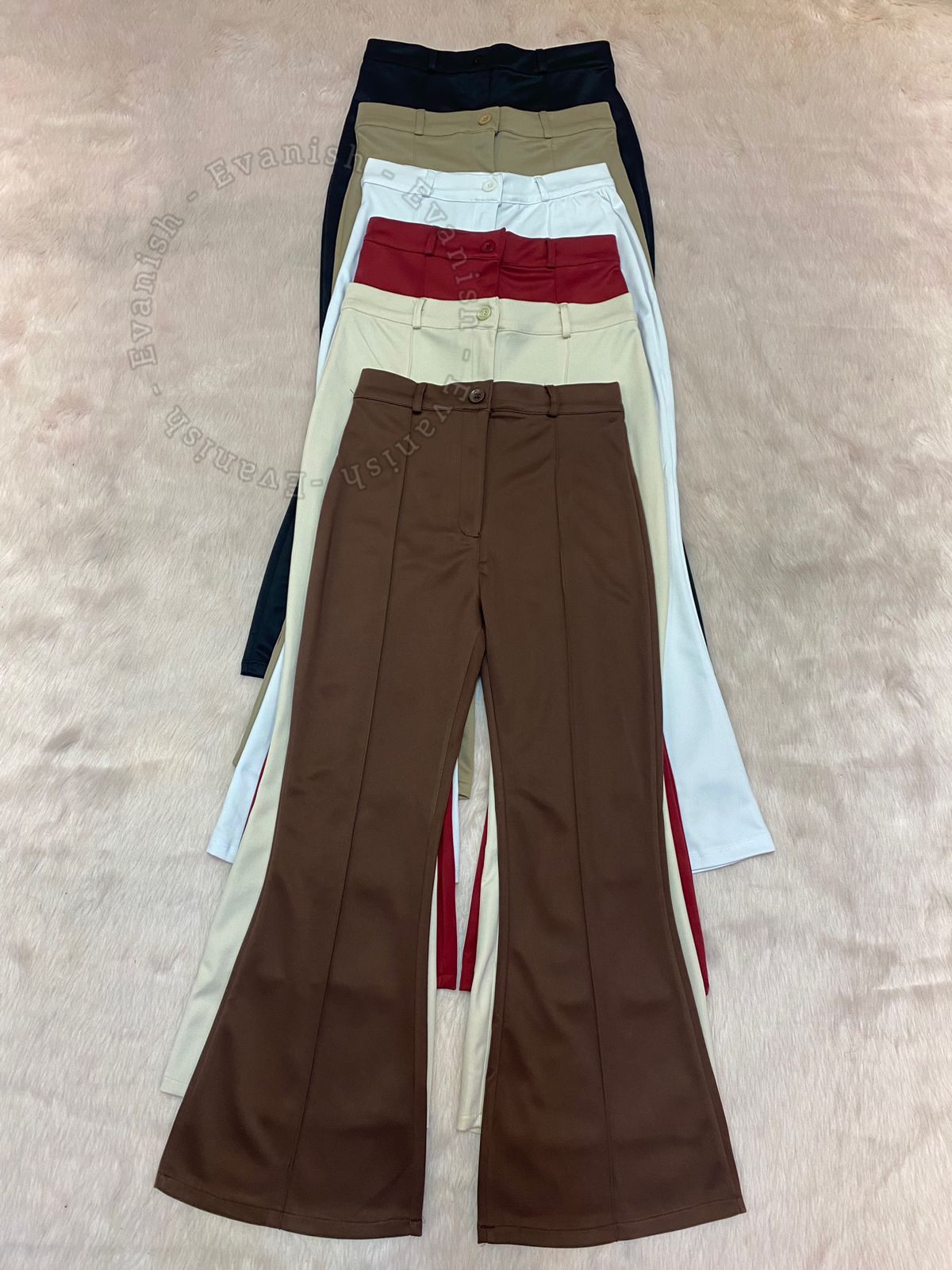 Bootcut Ladies Pant made by Spandex Twill Fabric- Innovative Qualityful - Easy To care and Longive. 