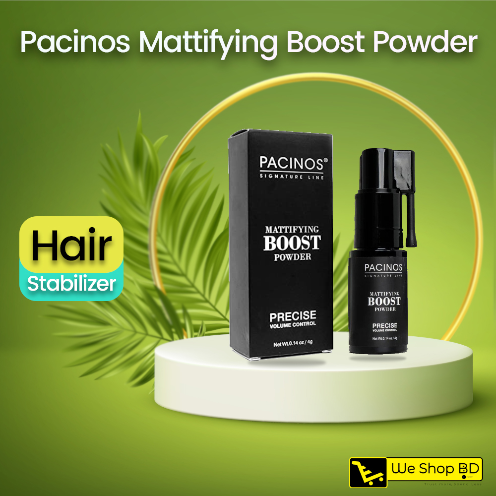 Hair Styling Mattifying Boost Powder with Hair Controller. 