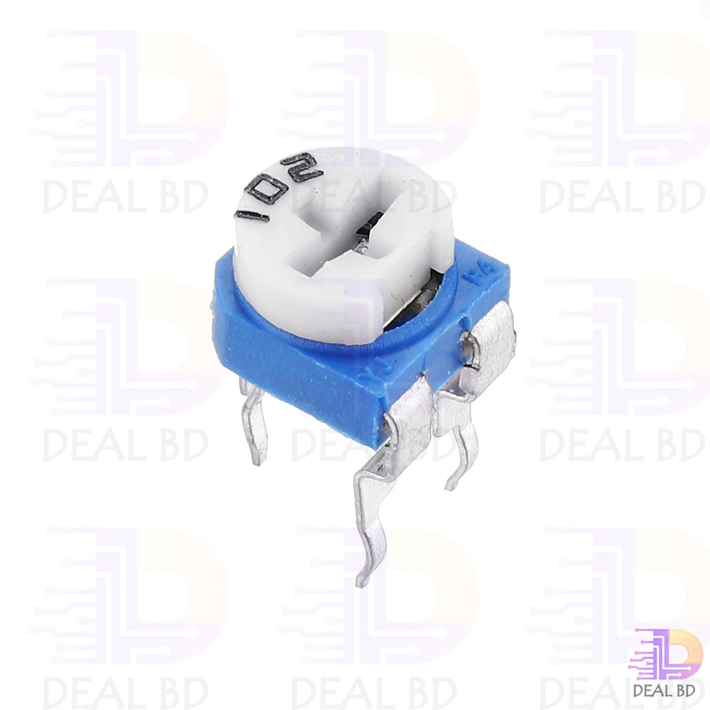 TrimPot 1K(102) Ohm Variable Resistor 6mm-10Pcs. 