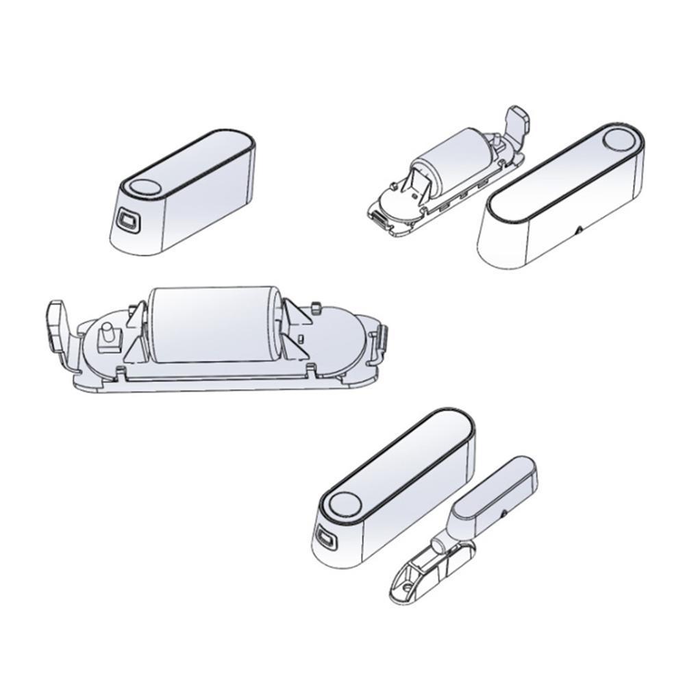 Window Door Sensor, WIFI Wireless Magnet Door Open Sensor Alarm with APP Control, Anti-Burglar Security Alarm System for Home, Garage and Shop Store. 